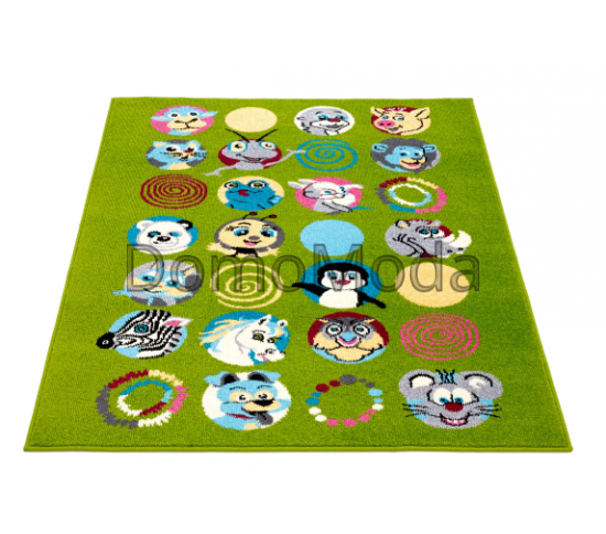 Детский ковер Funky Top Sus Zielony - высокое качество по лучшей цене в Украине